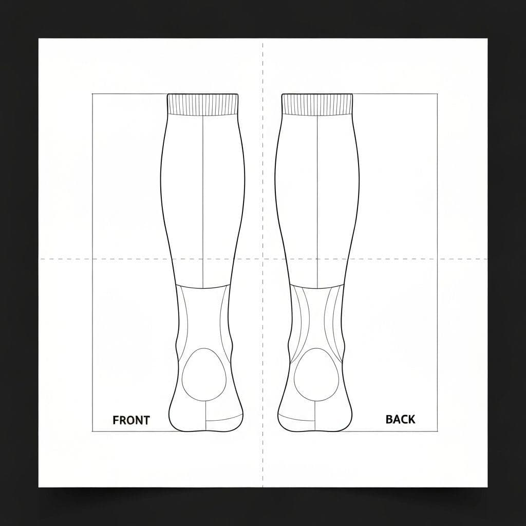 Knee Sock Templates