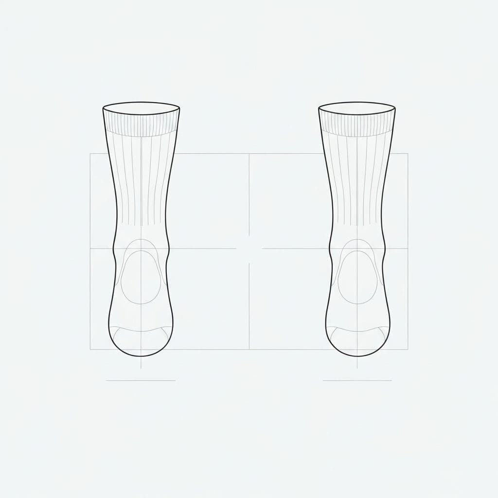 Crew Sock Templates