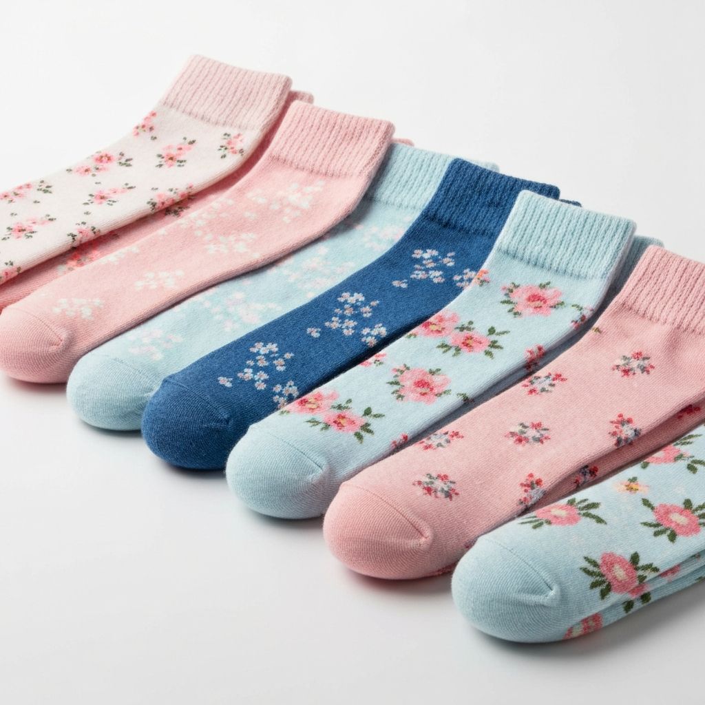 Custom Women Socks thumbnail 2